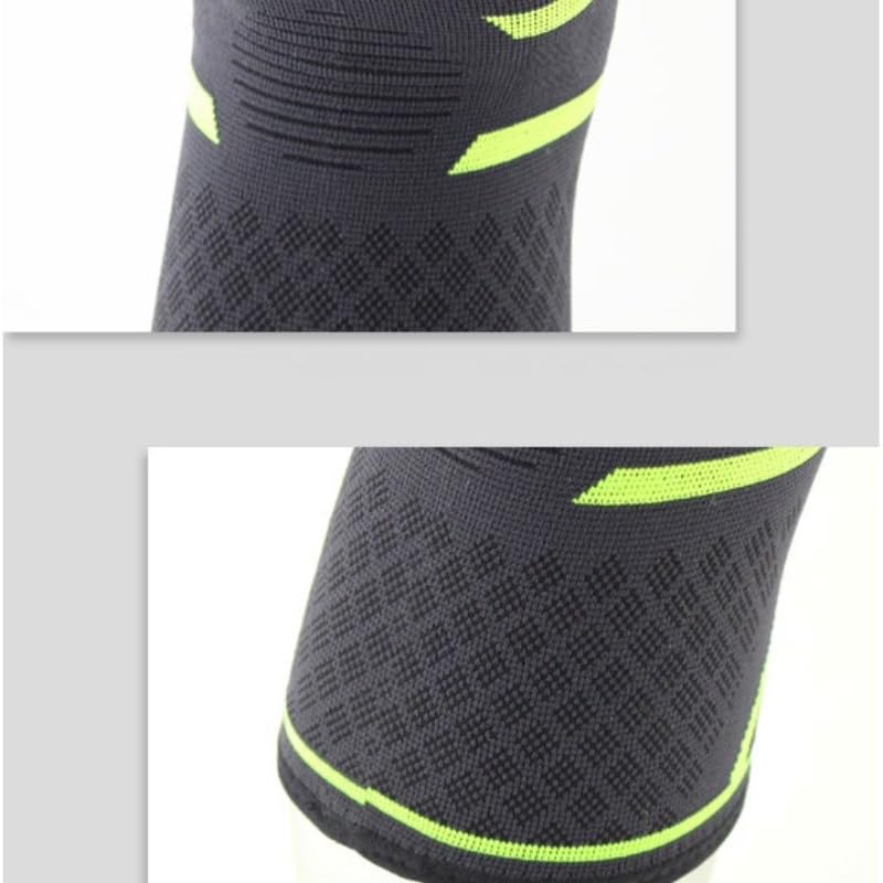 Exercise, protection Sports Knee Pads Thin Nylon Fitness Knee Pads Climbing Tennis Running Knee Protection for Fitness, cycling, running, playing football(Gray,Medium)