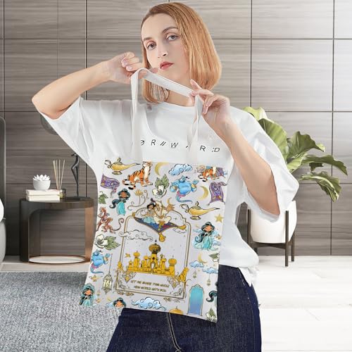 BWWKTOP Desert Princess Tote Bag Magic Lamp Fans Gift miniatura 2