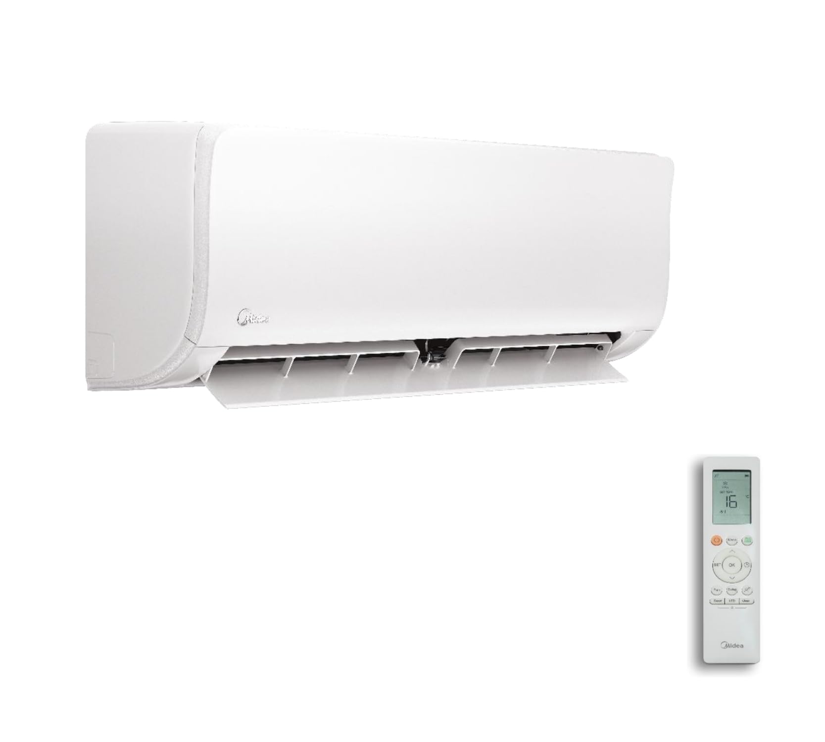 Climatizzatore Condizionatore Midea Inverter serie XTREME 12000 Btu MSAGBU 12HRFN8/GR WiFi integrato R-32 Classe A+++/A++ Mono Split Unità Interna + Unità Esterna