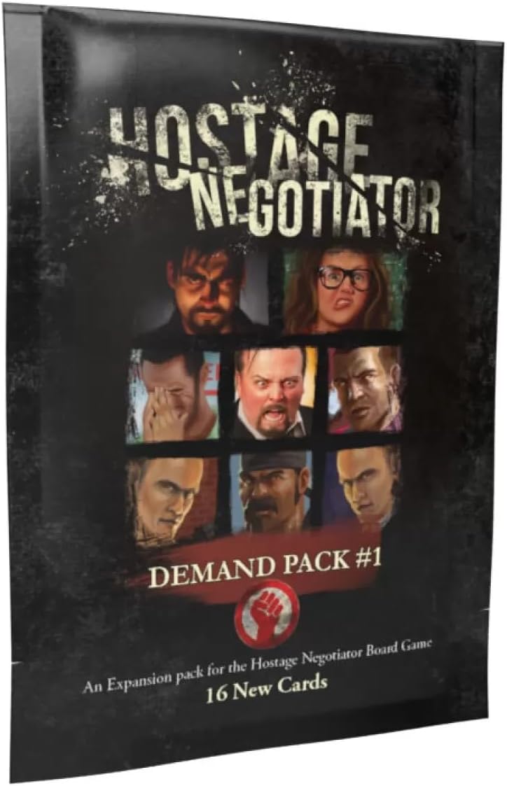 Van Ryder Games Hostage Negotiator Demand Pack 1 โ A Game Expansion 20 Minutes of Gameplay for 1 Player โ for Teens and Adults Ages 15+ - English Version