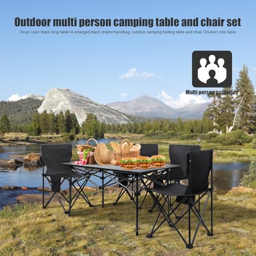 Ensemble Pique-Nique Pliable pour Solution de Repas Nomade sans Encombrement - 6