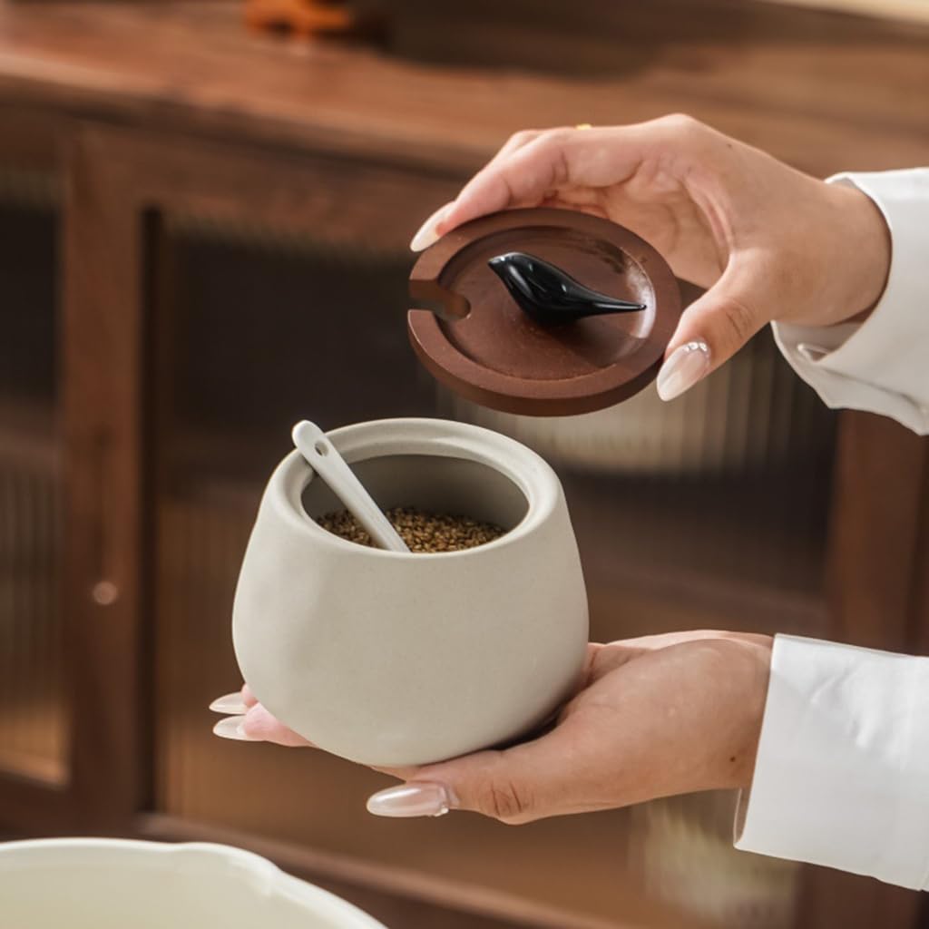 Luksusowy ceramiczny szklany dozownik oleju z pokrywką dokładność nalewania projekt eleganckie dekoracje kuchenne słoik na przyprawy szczelne uszczelnienie łatwe czyszczenie uniwersalny do