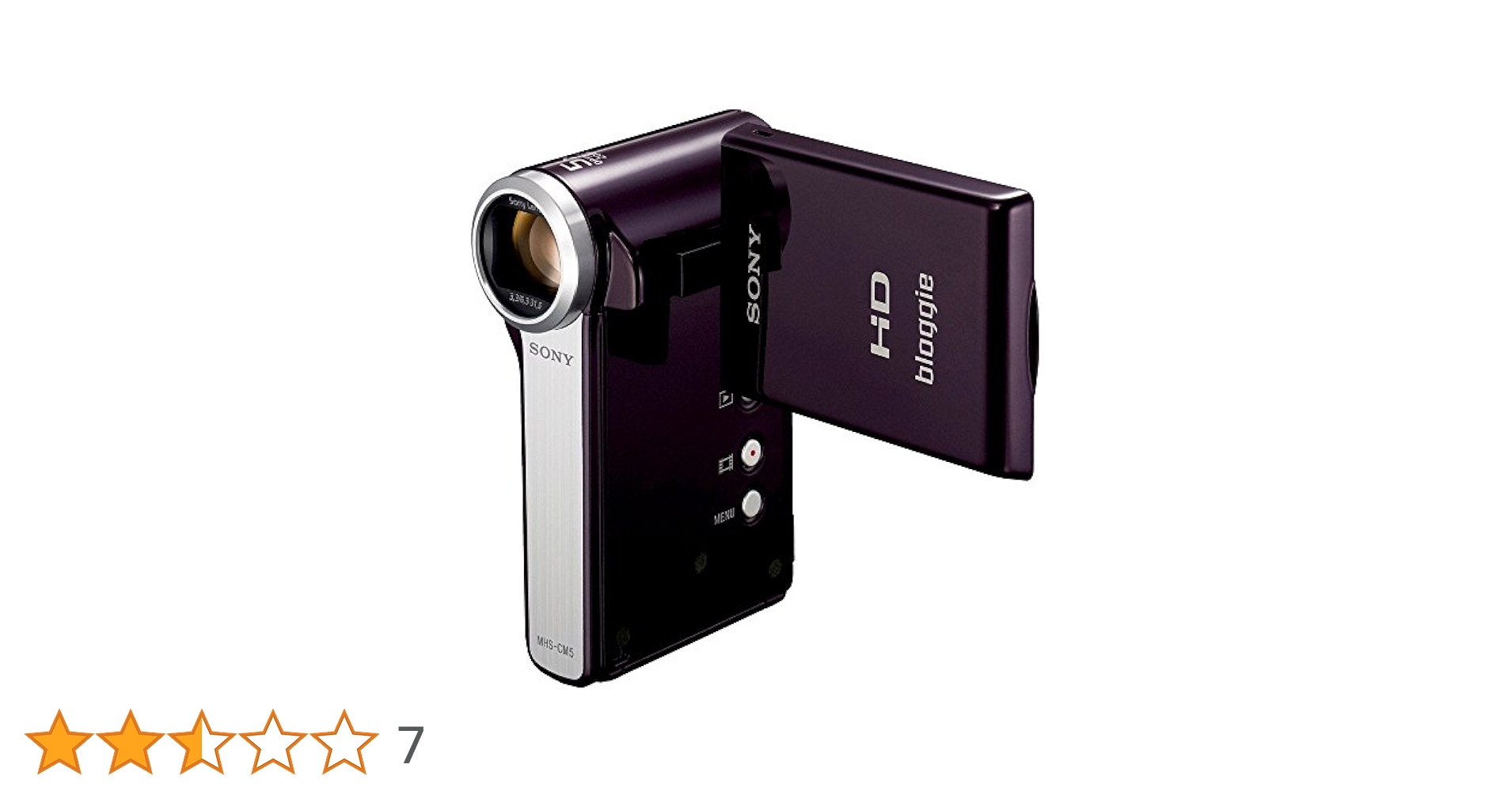 【美品】SONY　MHS-CM5　bloggie　化粧箱付き Amazon.co.jp: SONY モバイルHDスナップカメラ bloggie CM5