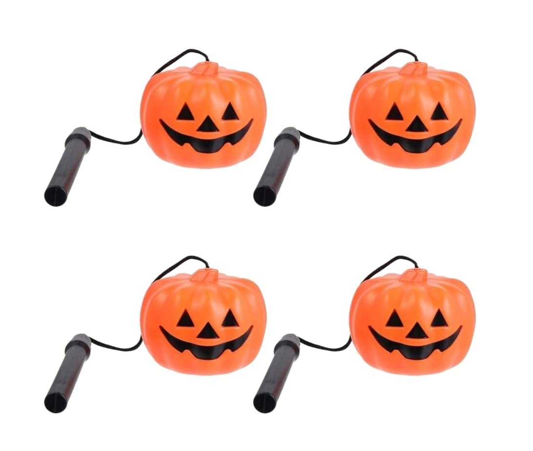 Latarnia na Halloween 4 Sztuki Dynia Wisząca Lampa Plastikowa Latarnia Przenośna Lampka Z Dyni Halloween Do Domu Dekoracja na Halloween