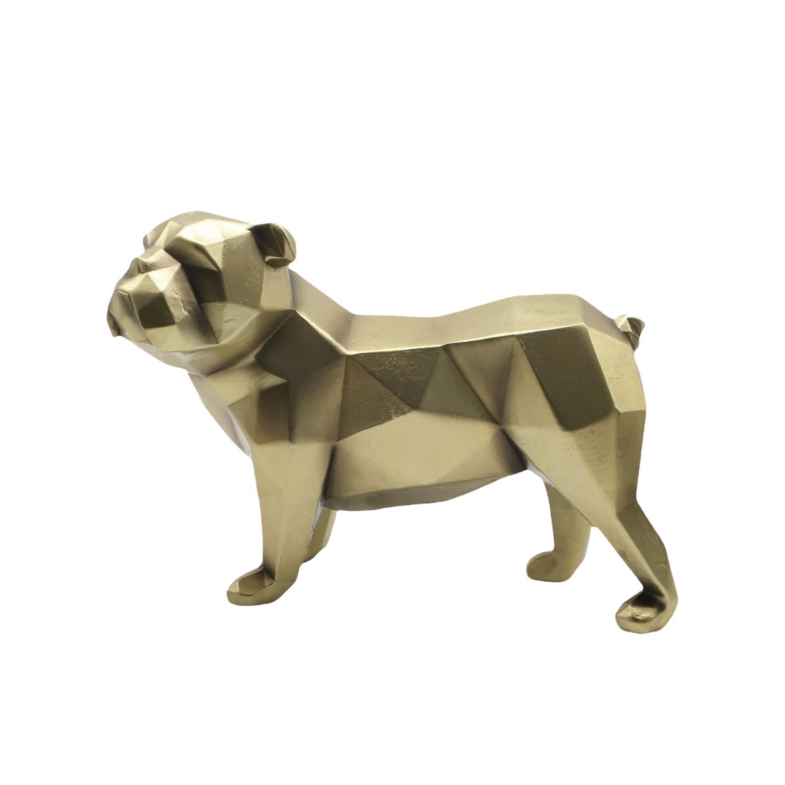 TWISAXC Outdoor Garden Outside for Creative Animal Sculpture Add Charm To Garden With Dog Statue Living Rooms Desktop Dog Statue