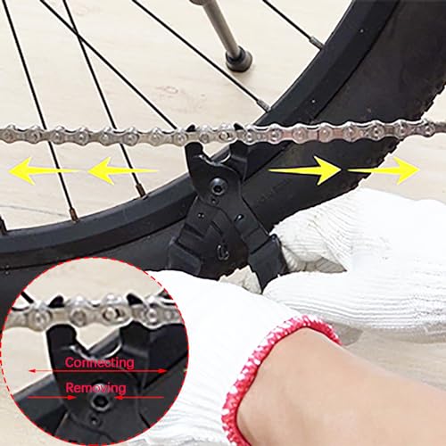 Bike Chain Repair Tools Set, Bicycle Chain Tool Master Link Pliers Chain Breaker and Checker - Image 6