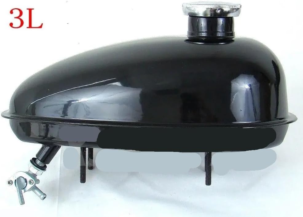 Fuel Tank With Cap Petcock Fit For 49cc 80cc 2L Or 3L(3L)