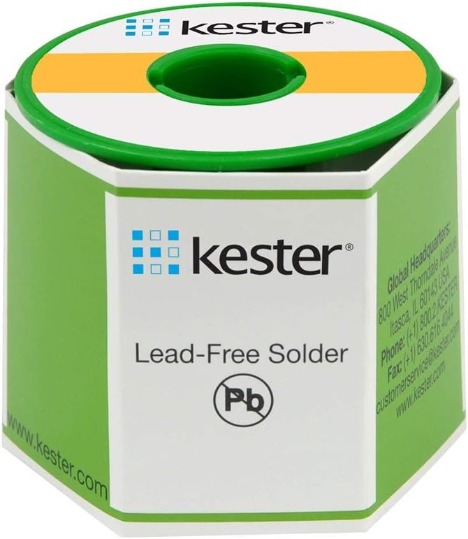 KESTER SOLDER 2470681402 SOLDERWIRE 96.5/3/0.5 SN/AG/CU 217°C 1LB