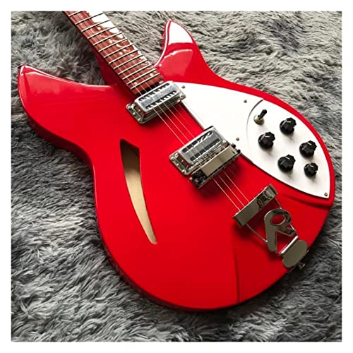 AMINIY Costume de Guitare électrique Jazz Rosewood Touche Panneau en Acajou avec Pick-up Guitare électrique Cire Pickups… - Les Beatles, Paul McCartney, John Lennon, RIngo Starr, George Harrison AMINIY Costume de Guitare électrique Jazz Rosewood Touche Panneau en Acajou avec Pick-up Guitare électrique Cire Pickups… – Image 4