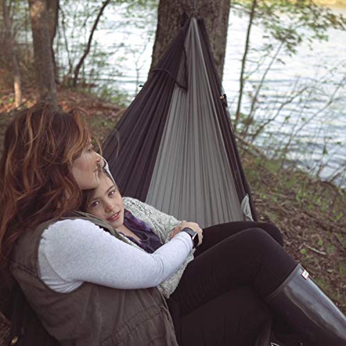 image for Hitorhike Camping Hammock with Mosquito Net Nylon Tree Straps Detachab