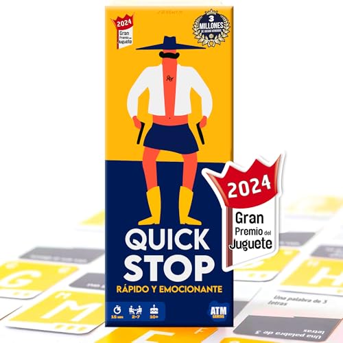 QuickStop - Juegos de Mesa para Familia y Amigos - Dinámico y...