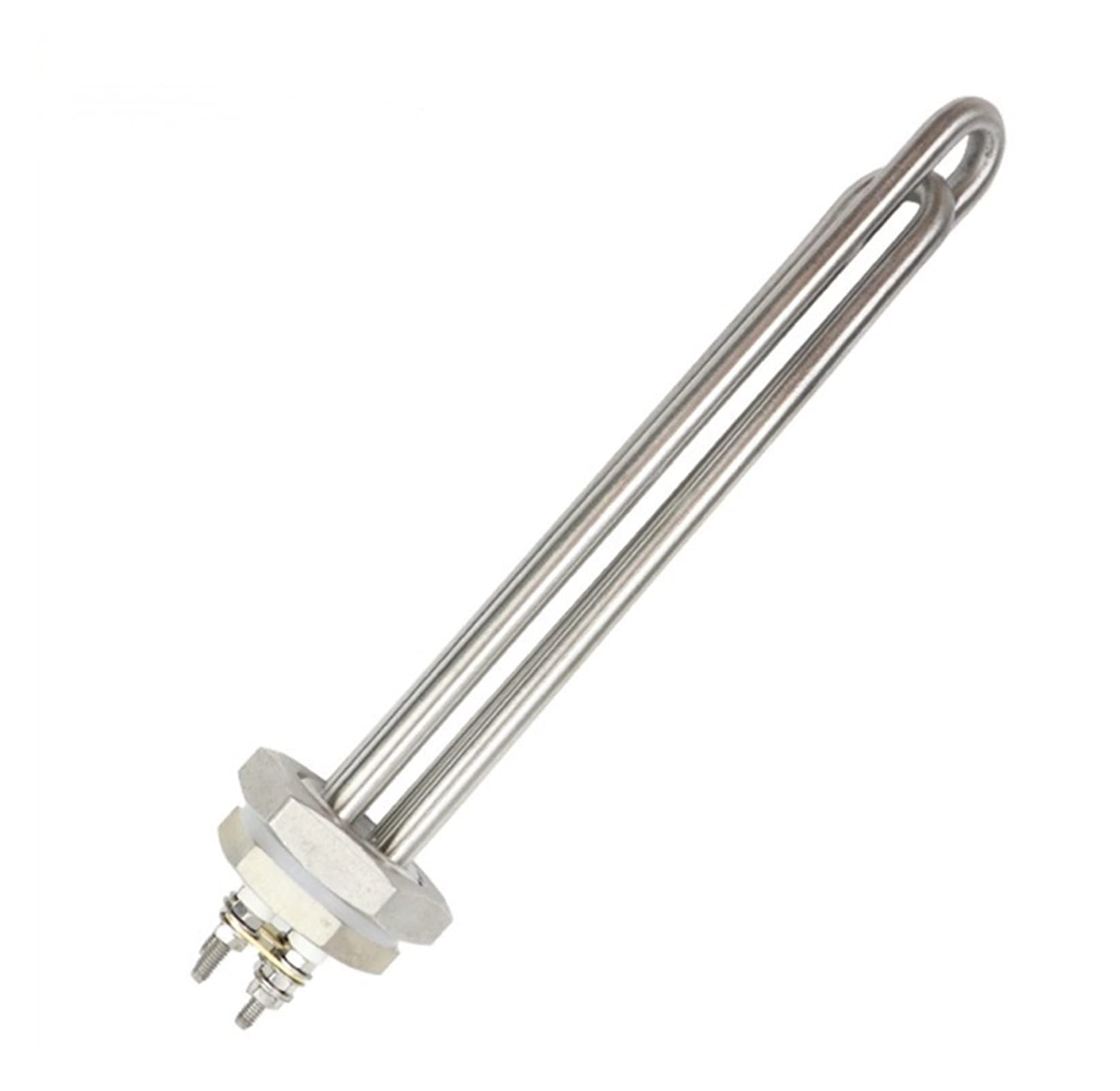 yaoqijie Élément chauffant 12V Chauffe-eau CAMPER 300W / 600W DN25 12 VOLT DC Élément de chauffage à eau solaire lasting(Heater thread nut,12v 600w BSP)