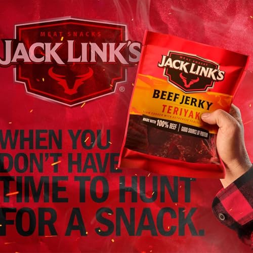 Jack Link's Teriyaki Beef Jerky - (2 Pack) 9 oz Bag - Ready to Eat Protein Snacks - 11g Protein per Serving - Made with 100% Real Beef - image 6