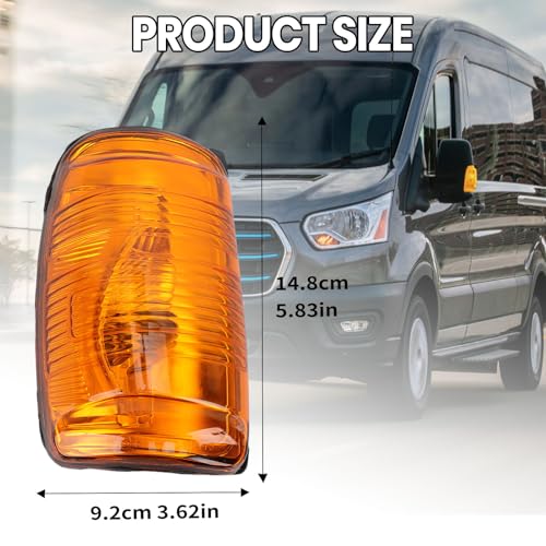 Coque de clignotant gauche pour Ford Transit MK8 V363 de 2013 à 2024 - 6