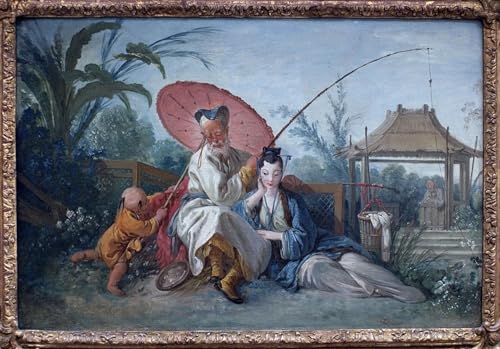 Affiche François Boucher impression sur toile de qualité supérieure pour mur de salon
