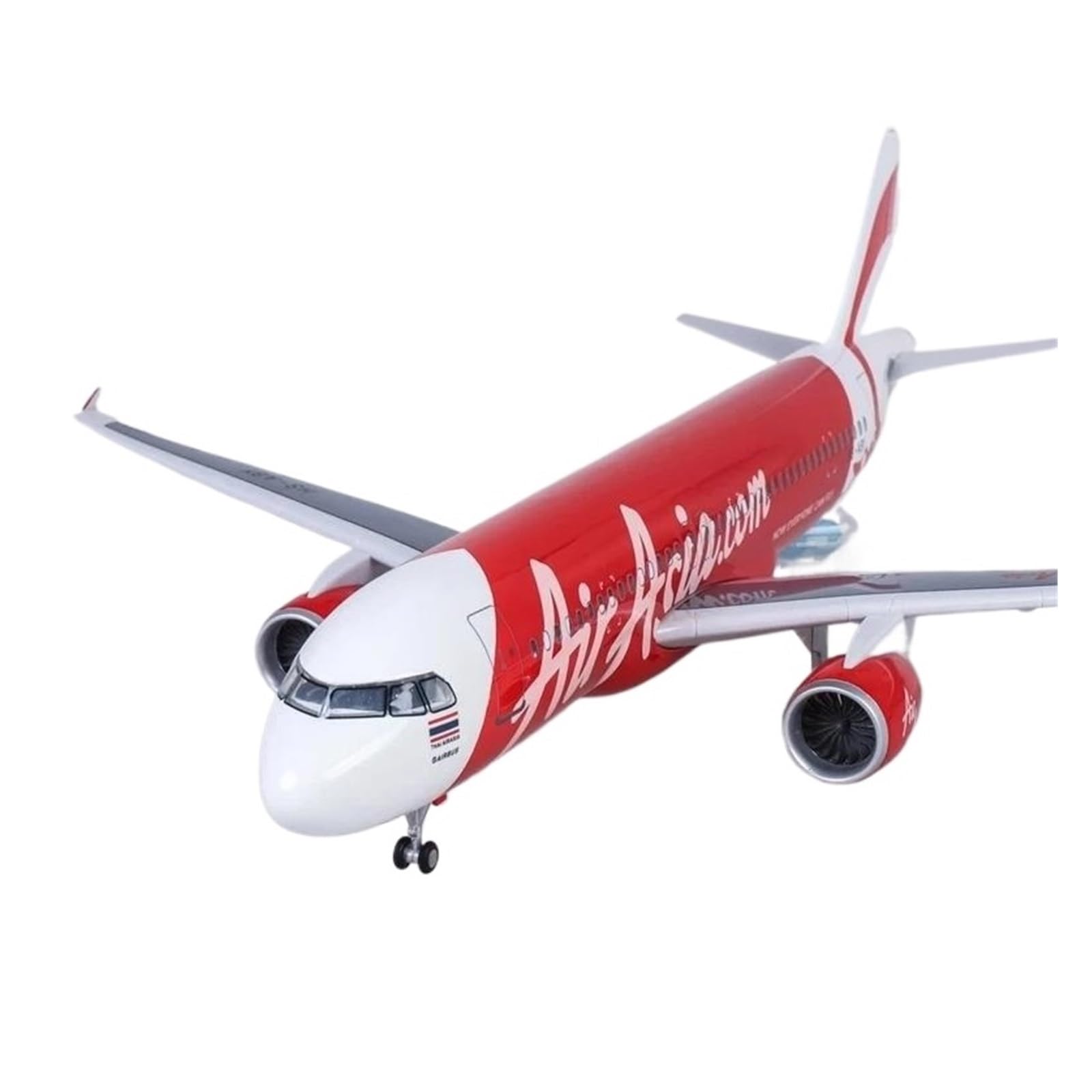 Airbus A320 modelo de colección en resina maciza de 43 cm con iluminación LED interior 8