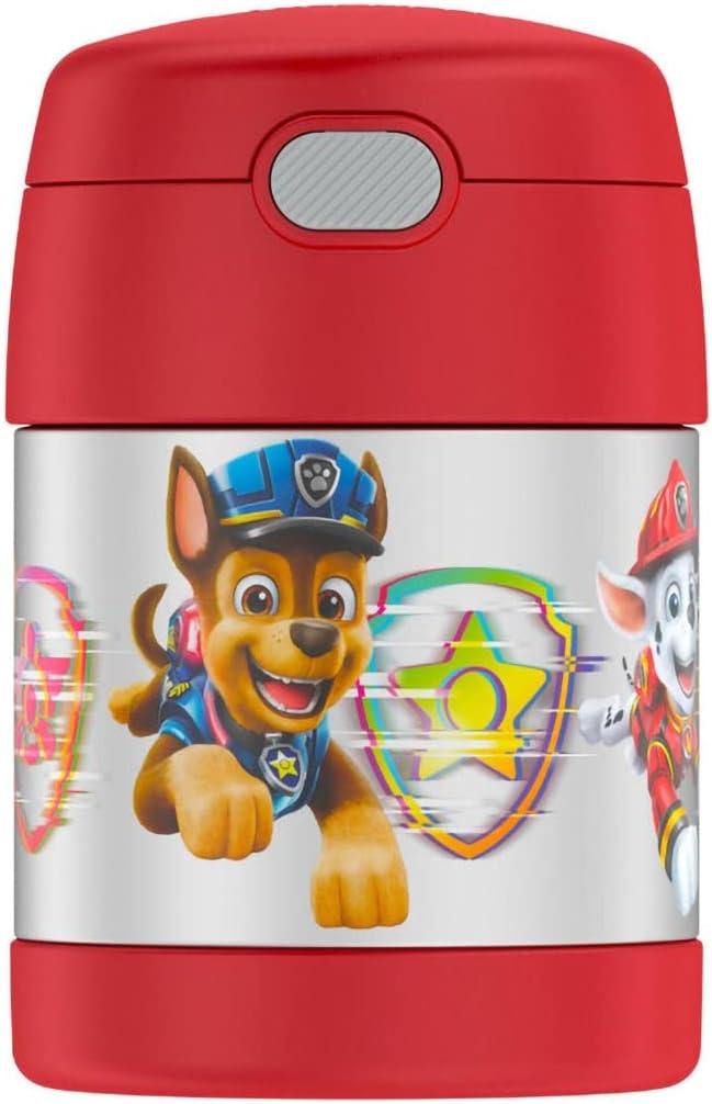 Funtainer 10 Ounce Food Jar - Paw Patrol The Movie [Red]