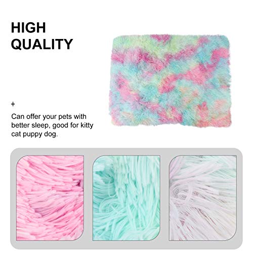 ULTECHNOVO Cama de Animais de Pelúcia Almofada Dupla Camada Quente Mat Cão Gato Dormindo Cama Ultra