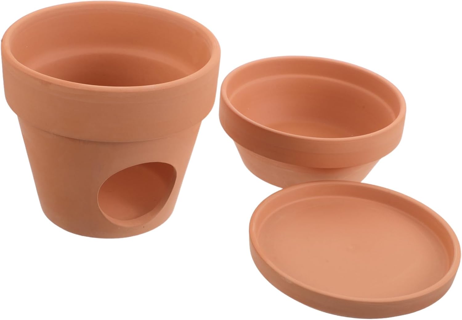 Ceramic Pet Hideout for Small Animals Summer Cave for Hamsters Chinchillas More Easy to Maintain for Air Conditioned Spaces