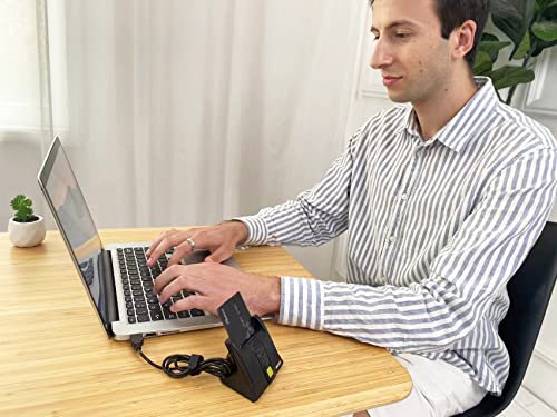 Lecteur de cartes à puce CAC Saicoo version verticale USB pour Mac Windows et Linux - 6