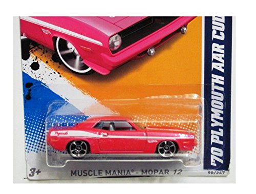Hot Wheels Muscle Mania Mopar 12 70 Plymouth AAR Cuda