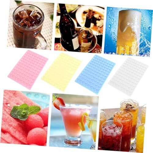 Bandeja Mini para Cubos de Hielo de Silicona Luxshiny miniatura 4