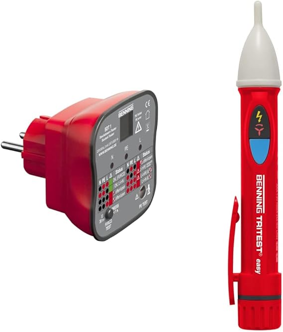 Benning TRITEST® easy contactloze fase- en draaiveldtester (020051
