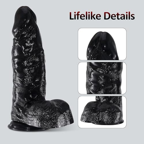 Image of 12.6 Inch Huge Giant Dildo, 3.5'' Diameter Realistic Thick Big Dildos for G-Spot with Strong Suction Cup for Hands-Free Play, Adult Sex Toys for Ultimate Pleasure