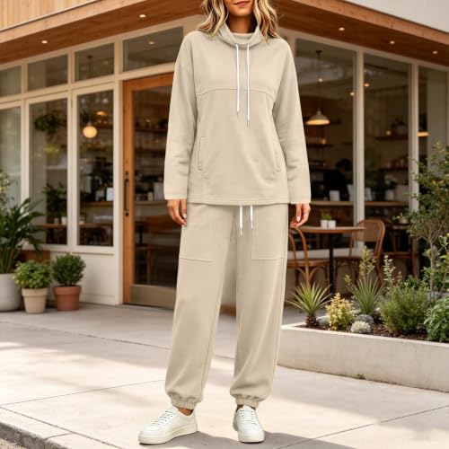 Sweatsuits Women 2 Piece Outfit Casual Loungewear Outfit For Fall Winter - image 6