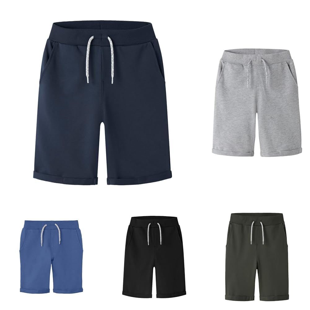 Shorts Pack NAME IT BTS con cintura elástica flexible pack de pantalones 2