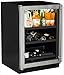Marvel ML24BCG1LS Beverage Center with Door Left Side Hinge, 24", Stainless Steel