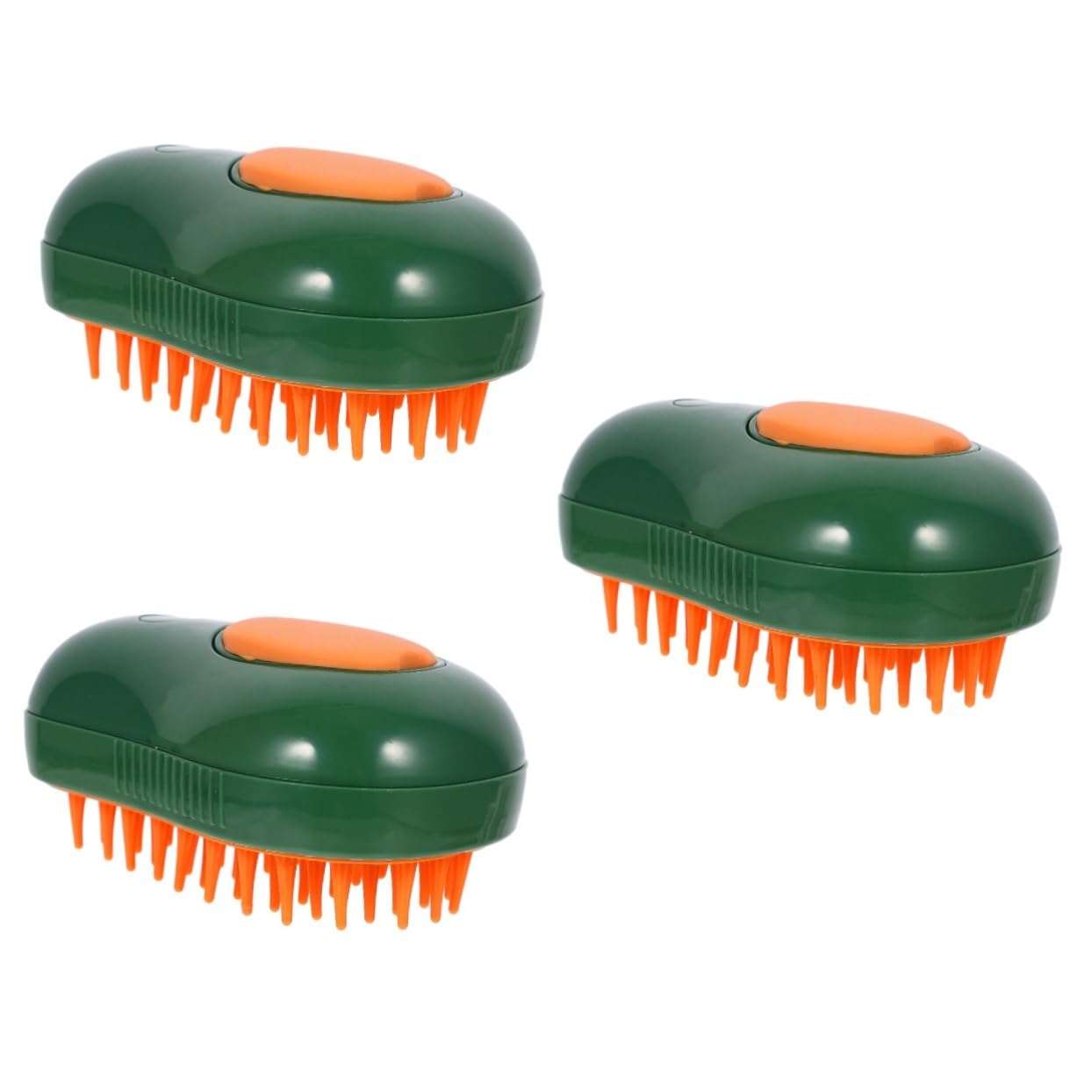 Toddmomy 3pièces Brosse à Vapeur Pour Chat Électrique Brosse De Bain Auto-nettoyante Et Massante Pour Animaux Idéale Pour Enlever Les Poils Lâches Et Démêler Avec Spray Hydratant