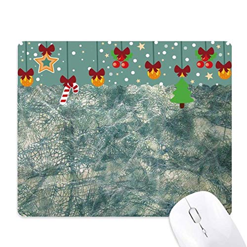 Tapis de souris en cuir bleu foncé pour le jeu et le bureau