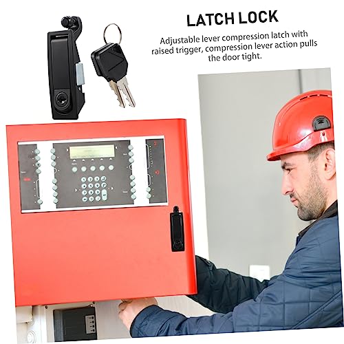 Anneome 2 Conjuntos De Trava De Compressão Travas De Caixa De Ferramentas Travas De Liga De Zinco Ar