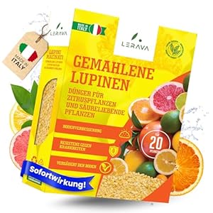 LERAVA Gemahlene Lupinen Zitrusdünger 800g