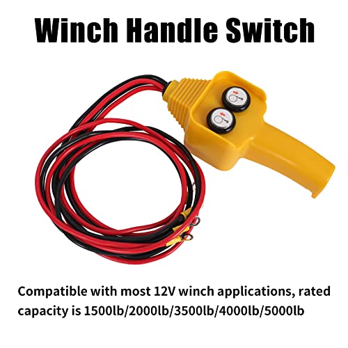 Winch Remote Control Hand Assembly Yeipower Replacement Capstan Winch