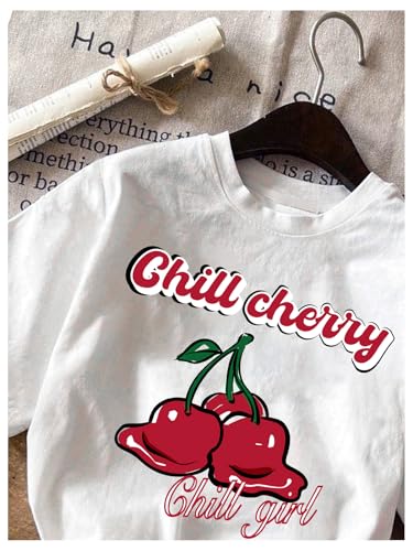 SOLY HUX Girl's Graphic Tees Cute Printed T-Shirts Short Sleeve Crewneck Summer Shirt Tops3