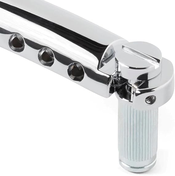 TonePros Standard Tailpiece -- T1ZS - CHROME