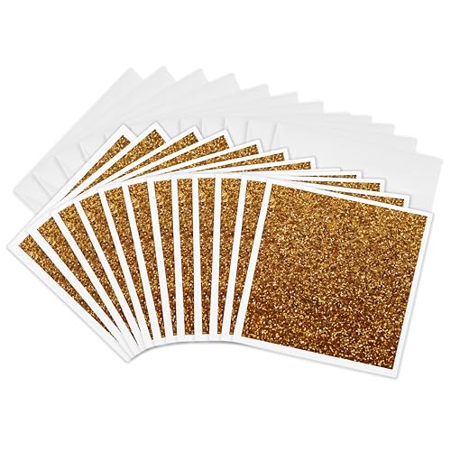 InspirationzStore Sparkles ? Gold Faux Glitter ? Photo��Glittery�e�N�X�`�� ? Glam Sparkles�L���L��Bling ? Glam�X�^�C���b�V���K�[���[ ? Greeting cards