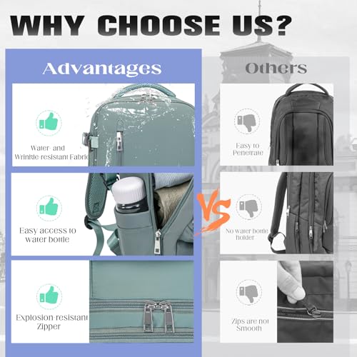 Xkdoai 40x20x25 Cabin Bag - Lightweight Underseat Travel Backpack - Image 6