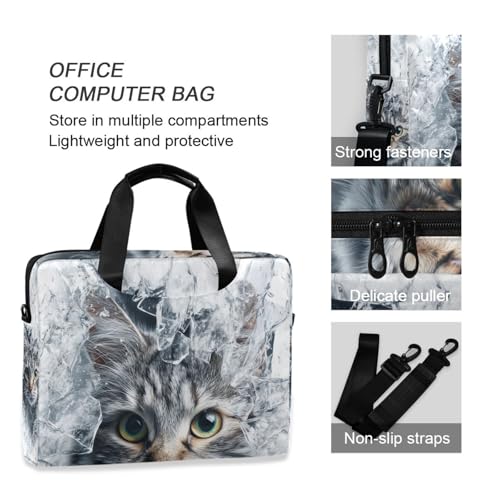 Funda para portátil 15.6 pulgadas con diseño gato miniatura 6