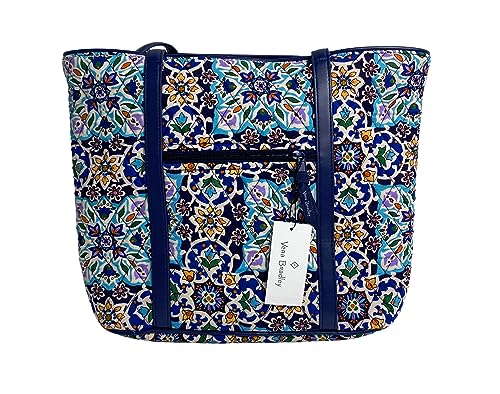 Vera Bradley Small Trimmed Vera (Lisbon Medallion Cool)2