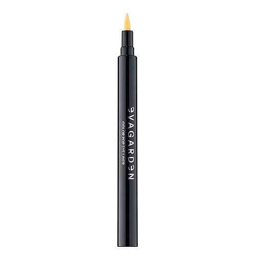 EVAGARDEN Color Pop Eye Liner  Sin manchas, fórmula de secado rápido  Crea líneas ultrafinas a atrevidas con aplicación precisa  Tono intenso mejora