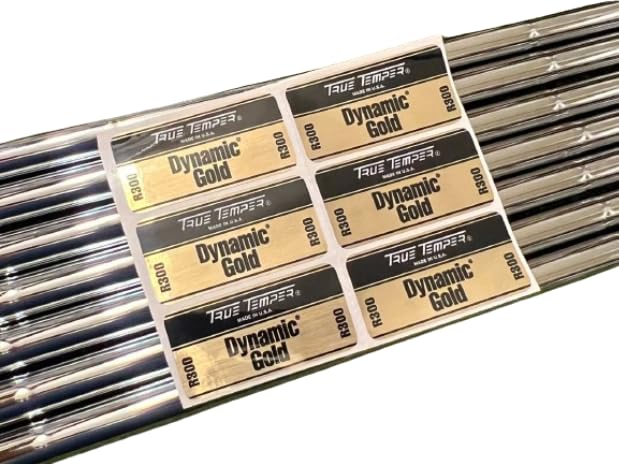 True Temper Dynamic Gold Steel Iron Shaft .355" Taper Tip 4-PW