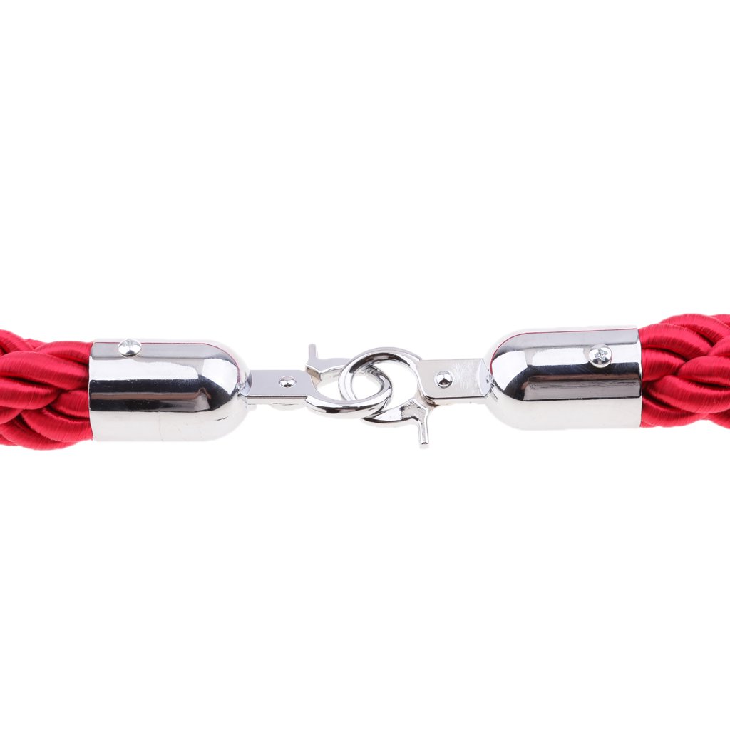 Nylon Handlaufseil Absperrseil 32mm, Rot, 2m
