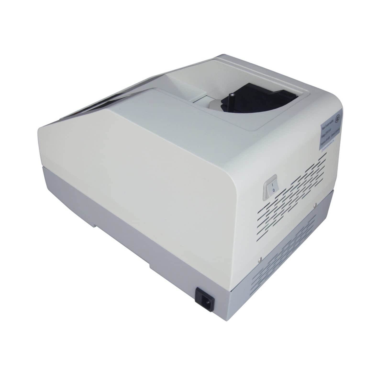 Caja registradora para pequeñas empresas, El mostrador de dinero agrupa múltiples monedas de moneda de conteo de dinero con Lcd Mostrar contador de billetes de dinero de la factura del vacío para supe