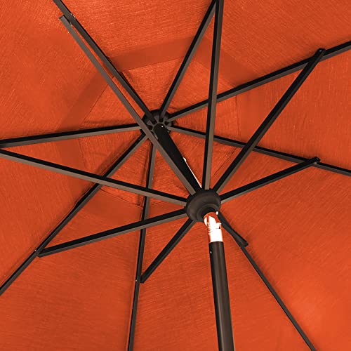 Eliteshade Usa 10-Year-Non-Fading Sunumbrella 9Ft Market Umbrella Patio Umbrella Outdoor Table Umbrella With Ventilation, Rust #TOP6