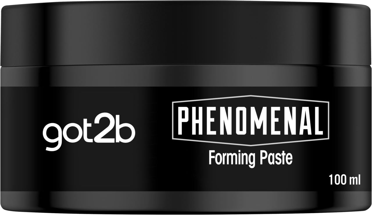 Phenomenal Forming Paste Hold 3 (100 ml), Hair Wax for Men Gives a Phenomenal Barbershop Style, Styling Gel for Strong Hold & Natural Shine