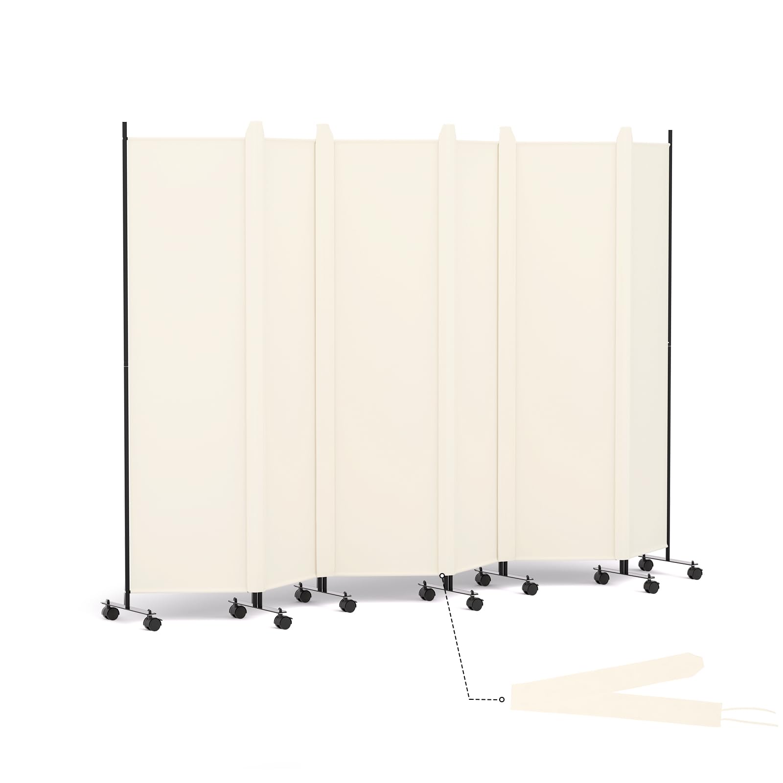 HIDODO パーテーション 6連タイプ間仕切り 高さ178cm 幅302cm Amazon｜HIDODO パーテーション 6連タイプ間仕切り 高さ178cm 幅302cm