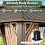 Aoxun 12' x 16' Hardtop Gazebo, Aluminum Outdoor Gazebos with Galvanized Steel Double Roof, Permanent Metal Pavilion Pergola with Curtain and Netting for Patio, Lawn,Deck,Backyard,Wedding (Brown)
